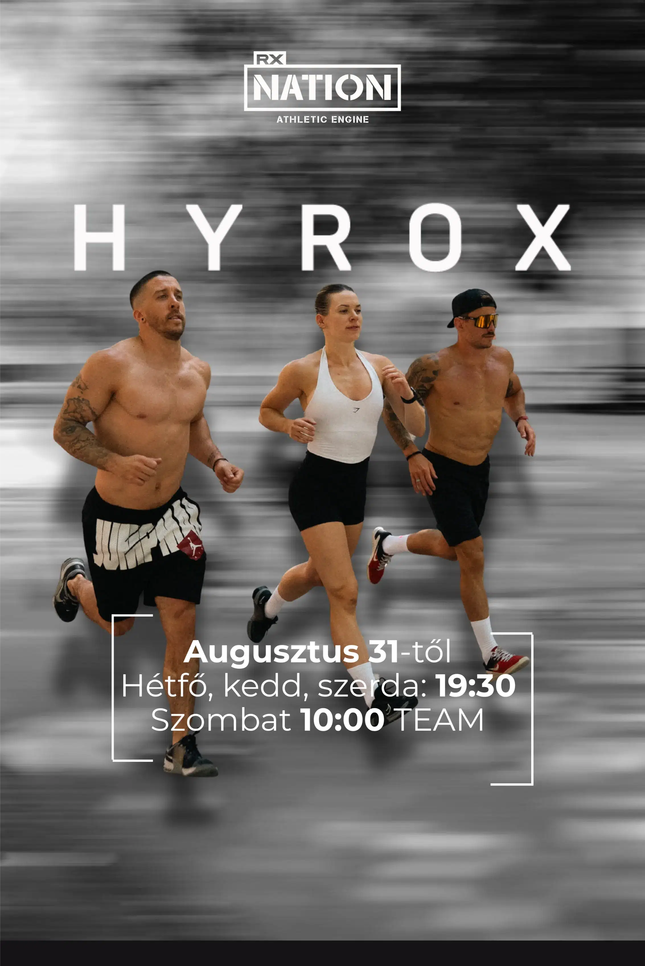 HYROX edzés az RX Nation csapatával Budapesten